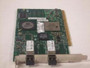 HP A9782B DUAL CHANNEL PCI-X 1000BASE-SX FIBER CHANNEL HOST BUS ADAPTER WITH STANDARD BRACKET CARD ONLY.