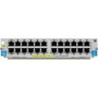 HP J9547A 24-PORT 10/100 POE+ V2 ZL MODULE.