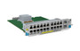 HP J9536A 20 PORTS GIGABIT ETHERNET - 10BASE-T POE+/2 PORT 10GBE SFP+ V2 ZL EXPANSION MODULE.