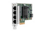 HP 811544-001 4-PORT 366T ETHERNET NIC - 4-1GB ETHERNET PORTS, PCI EXPRESS 2.1 X4.