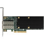 DELL J6VY6 HIGH PERFORMANCE DUAL PORT 10 GBE UNIFIED WIRE ADAPTER PCI EXPRESS X8 OPTICAL FIBER WITH STAND BRACKET.