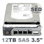 400-BXLE Dell 12-TB 12G 7.2K 3.5 SAS SED/FIPS SAS w/F238F