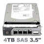 X4FKY Dell 4-TB 12G 7.2K 3.5 SAS w/F238F