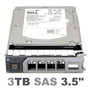 X3XM4 Dell 3-TB 6G 7.2K 3.5 SAS w/F238F