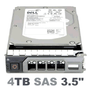 WWKG6 Dell 4-TB 6G 7.2K 3.5 SAS w/F238F