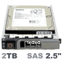 WV7V6 Dell 2-TB 12G 7.2K 2.5 SAS w/G176J