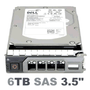 WGPX6 Dell 6-TB 6G 7.2K 3.5 SAS w/F238F
