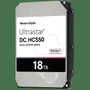 WD Ultrastar dc hc550 18tb 7.2k sas-12gbps 512e se 3.5inch Hdd - WUH721818AL5204