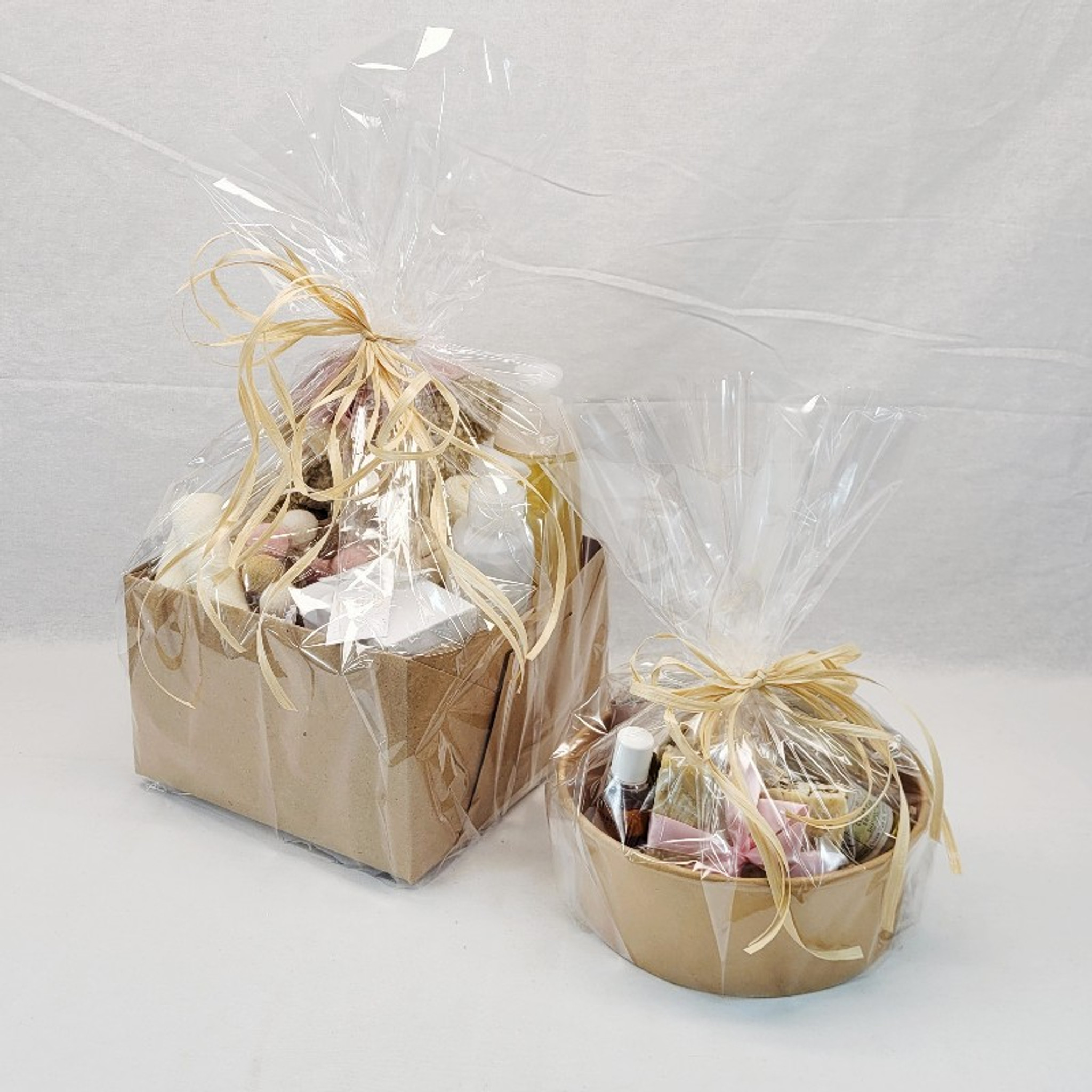 Round Bottom Basket Size 1.2 MIL BOPP Sealable Cellophane Gift Bags Ba