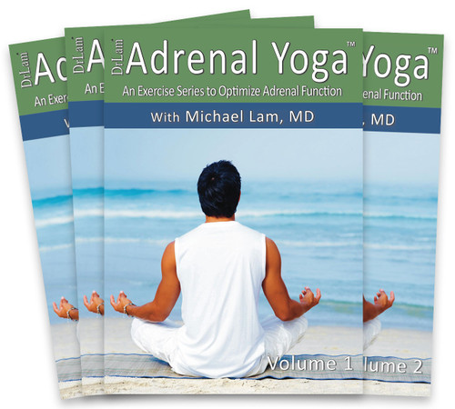 Dr Lam's Adrenal Yoga Exercise Set Volume 1-4 with Free Additional Downloadable Content. Available in DVD, Streaming and DVD + Streaming Formats!
