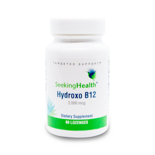 Hydroxo B12 by Seeking Health - 60 Lozenges - 1 Bottle