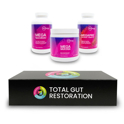 Total Gut Restoration Package by Microbiome Labs - 1 Package