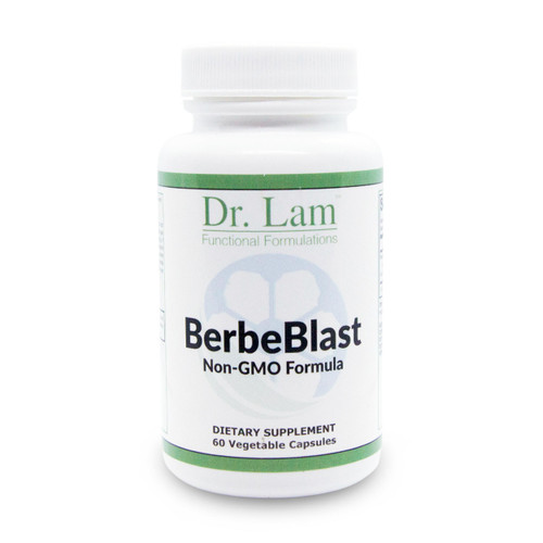 BerbeBlast by Dr. Lam - 60 Vegetable Capsules - 1 Bottle