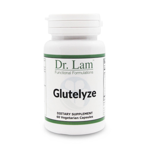 Glutelyze by Dr. Lam - 60 Veg Capsules - 1 Bottle