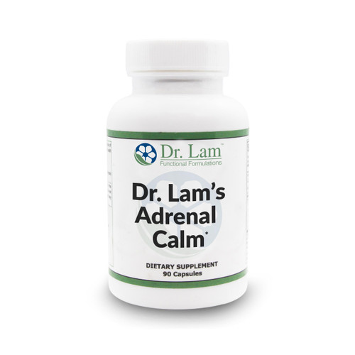 Adrenal Calm by Dr. Lam (New and Improved!) - 90 Capsules - 1 Bottle