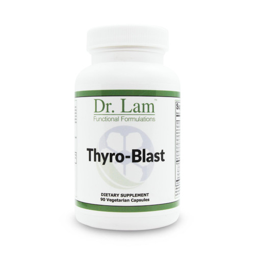 Thyro-Blast by Dr. Lam - 90 Vegetarian Capsules - 1 Bottle