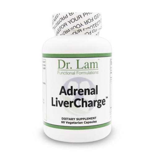 Adrenal LiverCharge (previously Adrenal LiverClear) by Dr. Lam - 60 Vegetarian Capsules - 1 Bottle