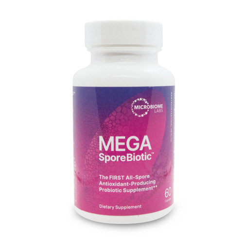 MegaSporeBiotic by Microbiome Labs - 60 Capsules - 1 Bottle