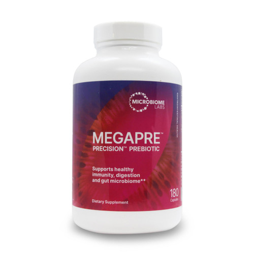 MegaPre Capsules by Microbiome Labs - 180 Capsules - 1 Bottle