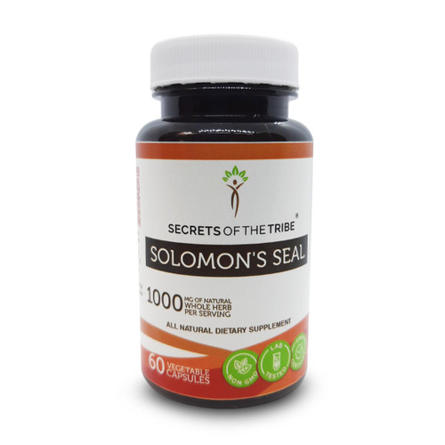 Solomon's Seal Capsules by Secrets of the Tribe - 60 Capsules - 1 Bottle