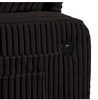 Black Corduroy Plush Couch Sofa USB-A & USB-C Charging Port