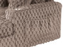Plush Lounge Light Brown Soft Faux Fur Couch Sofa Living Room Chaise