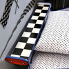 Police Car Design Blue White Twin Size Bed Frame