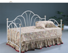 White Metal Day Bed with Bed Frame