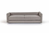 Fredonia Modern Grey Fabric Sofa Bed w/ Storage