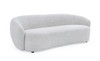 Omaha Modern Off White Fabric Couch Sofa