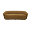 Casa Norris Modern Mustard Fabric Couch Sofa