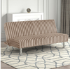 Furniture of America Taupe Couch Sofa Futon Sofa Bed FM2903TP