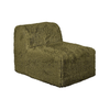 Furniture of America Olive Green Faux Fur, Compressed Foam Couch Sofa FM62102GR-SF-PK