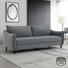 Furniture of America Grey Chenille Couch Sofa FM61004GY-SF