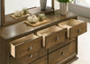 Furniture of America Kirkham 7-Drawer Dresser in Walnut - FM7213WN-D