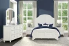 Furniture of America - Whitehaven Queen Bed in Antique White