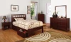 Furniture of America - Carus Twin Bed in Cherry