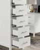 Furniture of America - Cassidy Twin Loft Bed w/ Drawers in White