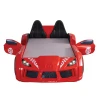 Furniture of America - Trackster Twin Car Bed in Red