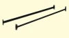Furniture of America - Framos 82" Queen Bolt-On Rail in Black
