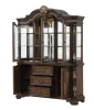Furniture of America - Leovanni Hutch And Buffet in Dark Brown
