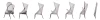 Furniture of America - Alverta Foldable Chair in Light Gray
