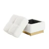 Furniture of America - Aileen Storage Stool in Beige