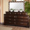 Furniture of America - Brandt Dresser in Brown Cherry