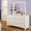 Furniture of America - Corry Mirror in White