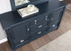 Furniture of America - Manzanillo Dresser in Slate Blue