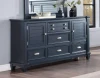 Furniture of America - Manzanillo Dresser in Slate Blue