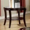Furniture of America - Finley End Table in Espresso