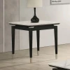 Furniture of America - Maidstone End Table, Black/White