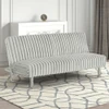 Furniture of America - Hinwil Futon Sofa Bed in Light Gray